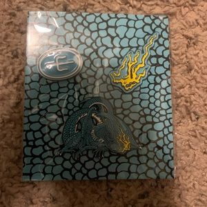 Twenty one pilots scaled and icy metal pin set